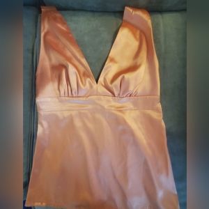 Cute peach colour top, size small